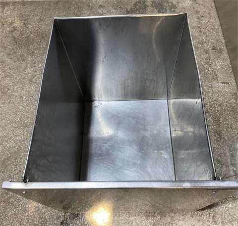 Μεταχειρισμένος Κάδος Ανοξείδωτος Τροχήλατος 45x54x53Cm